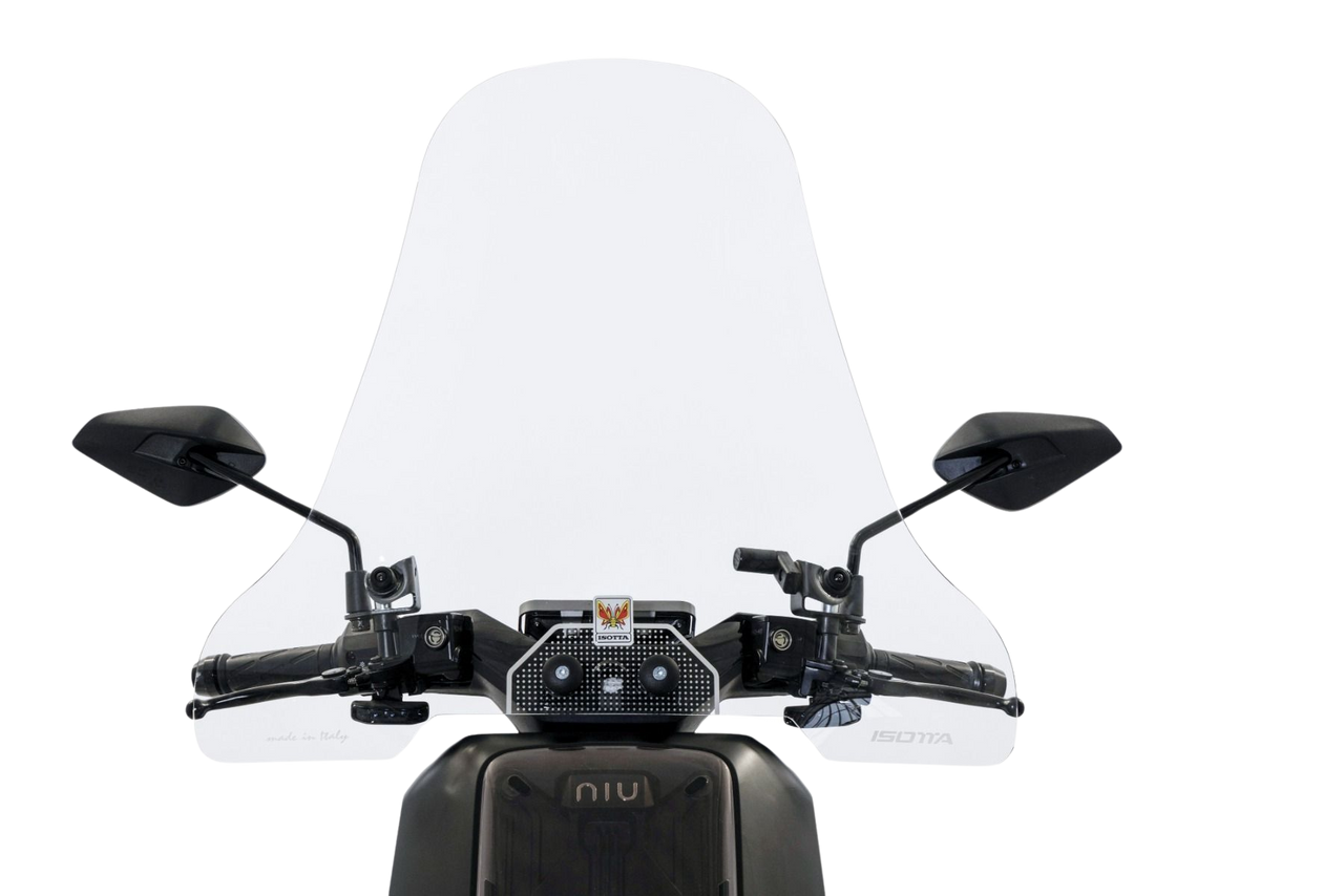 Hohes Windschild Isotta mit Halterung - NQIX- alle Modelle