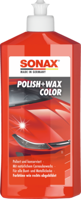 Sonax Polish+Wax Color 500ml.