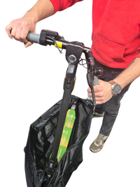Tasche für e-scooter/tretroller - schwarz - Speziell für KQI 100F geeignet
