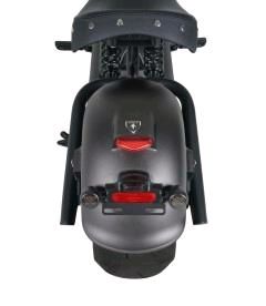 Elektroroller Chopper Blake 45km/h - hohe Reichweite mit 34AH oder 40AH Akku