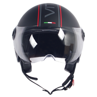 Helm vito jet loreto fashion matt schwarz