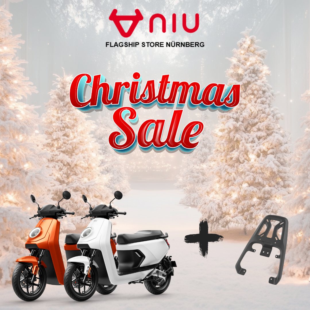 MQi GT 100 100 km/h inkl NIU Gepäckträger