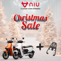 MQi GT 100 100 km/h inkl NIU Gepäckträger