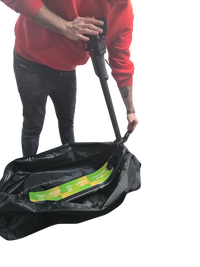 Tasche für e-scooter/tretroller - schwarz - Speziell für KQI 100F geeignet