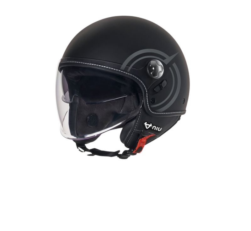 NIU HELM 10th Anniversary ECE (Europäische Version, Schwarz Matt)