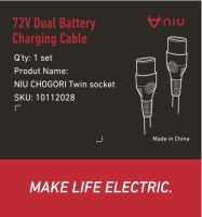72v Duales Batterie-Ladekabel für NQIX und FQI Modelle