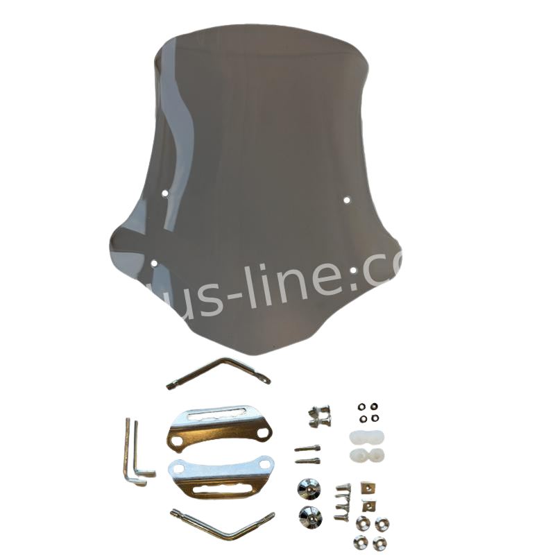 WINDSCHUTZSCHEIBE APLUS UNIVERSAL (45CM) - SMOKE