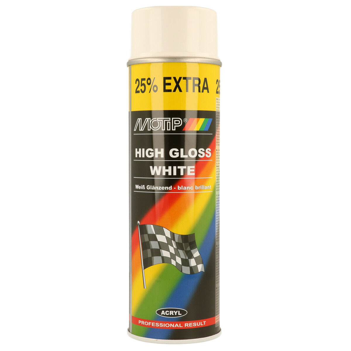 Rallye Lackspray weiss glanz 500ml