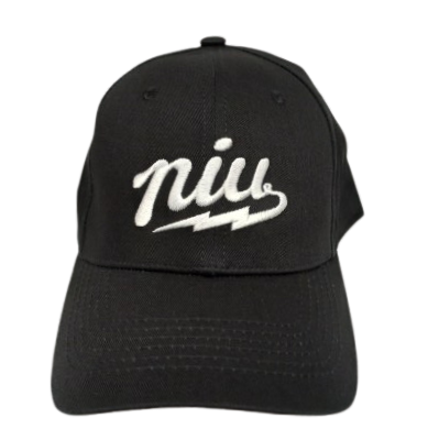 Niu Baseballkappe schwarz