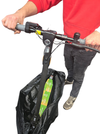 Tasche für e-scooter/tretroller - schwarz - Speziell für KQI 100F geeignet