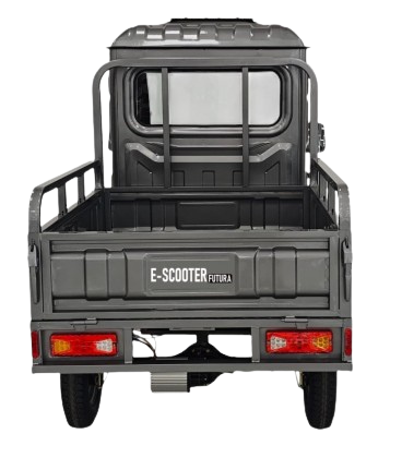 Elektro-Lastendreirad "CargoPower Cabin" 25/45 km/h, 72V/58Ah Ah Blei-Gel-Akku