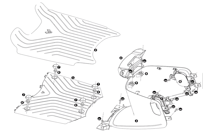 Baugruppe MQi+ Sport - Karosserie Mitte