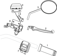 Baugruppe NQi Sport 18-23 - Lenker Rechts