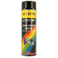 Rallye Lackspray schwarz glanz 500ml