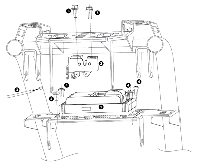 Baugruppe MQi+ Sport - Hintere Komponenten - FOC Steuergerät
