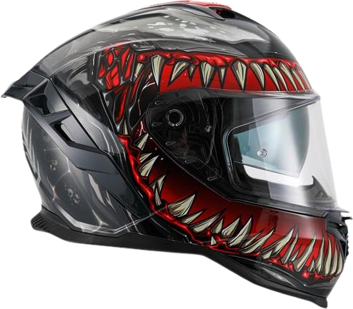 Helm vito presto Monster integral + sonnenvisier