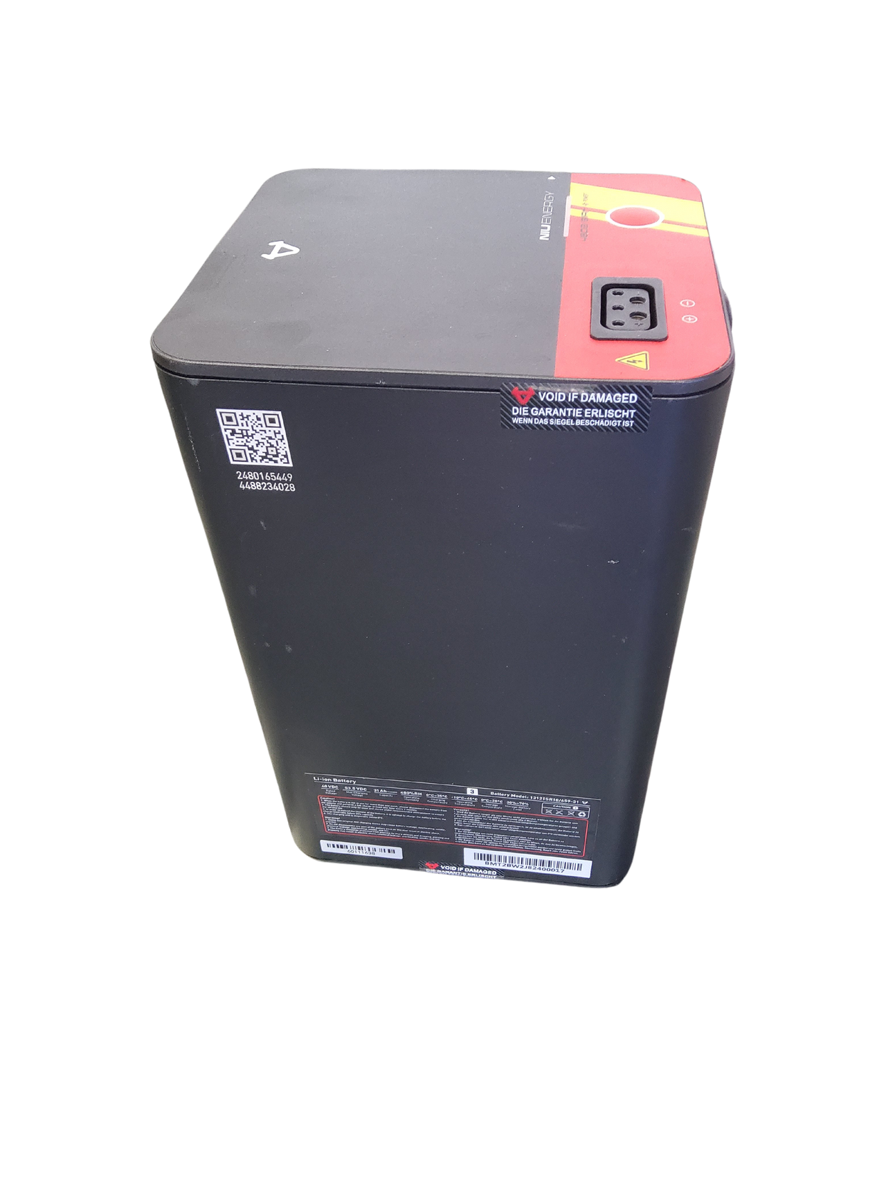 Lithium Akku mit BMS 48V31AH  Passend für MQI GT 45 + GT 70
