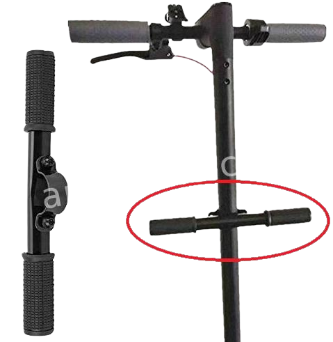 Anpassbare kinder griffe für e-scooter/tretroller - schwarz