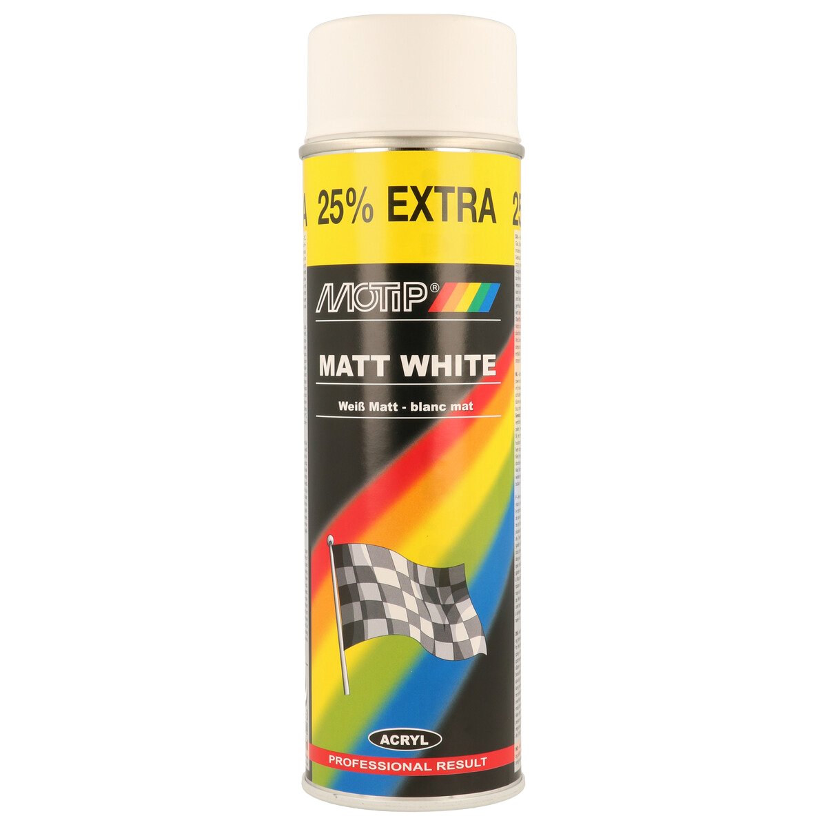Rallye Lackspray weiss matt 500ml