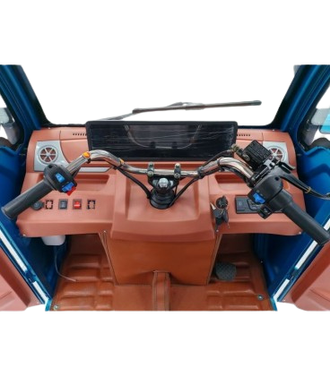 Elektro-Lastendreirad "CargoPower Cabin" 25/45 km/h, 72V/58Ah Ah Blei-Gel-Akku