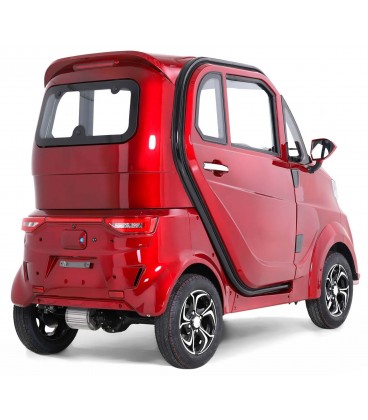 Kabinenroller "Electron", 45 km/h, Blei-Gel-Akku, 60 km Reichweite