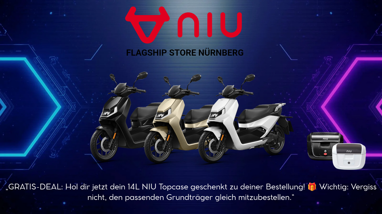 NIU FQi 500 95km/h. + GRATIS DEAL