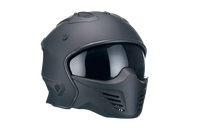 VITO Bruzano Smoke Fashion Visier u. abnehmbares Kinnstück verschiedene Farben XS - XL