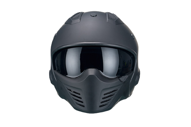 VITO Bruzano Smoke Fashion Visier u. abnehmbares Kinnstück verschiedene Farben XS - XL