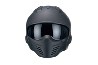 VITO Bruzano Smoke Fashion Visier u. abnehmbares Kinnstück verschiedene Farben XS - XL